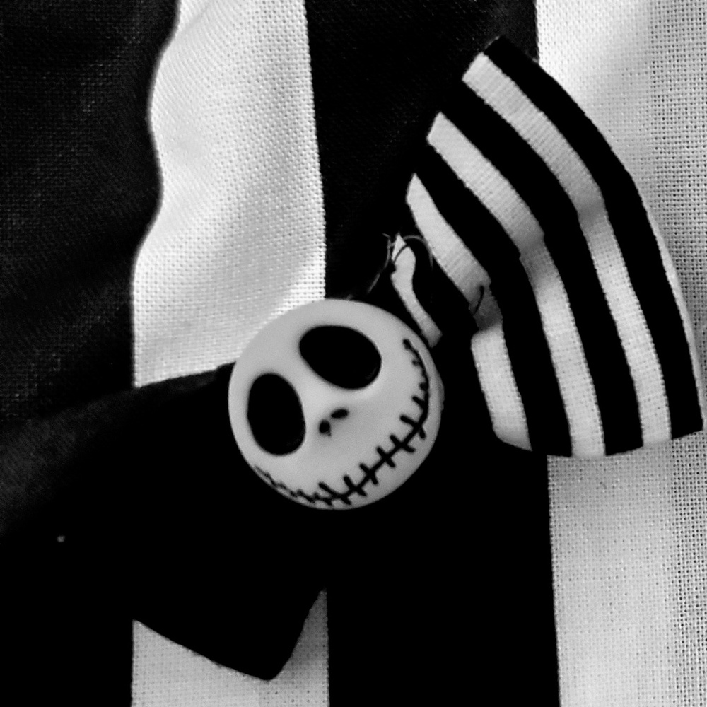 Jack skellington bow SET